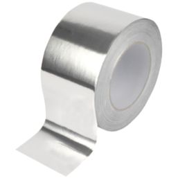 Diall  Aluminium Foil Tape Silver 45m x 75mm