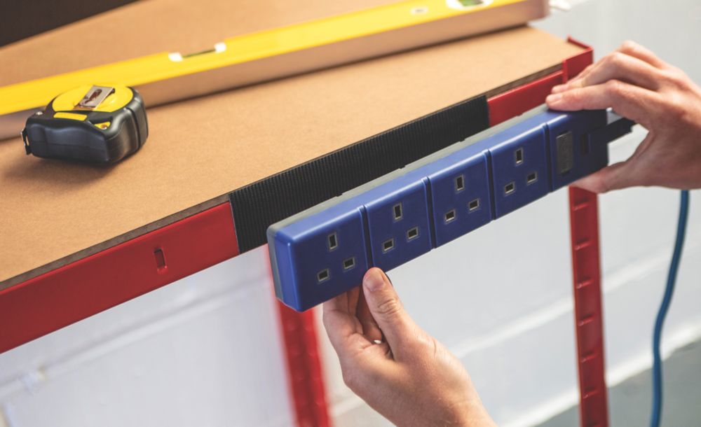 VELCRO Merk | Eco Heavy Duty Tape | Op lengte gesneden industriële extra sterke dubbelzijdige haak & lus zelfklevende tape perfect voor kamerinrichting en thuis, kantoor, garagegebruik | zwart | 47 mm
