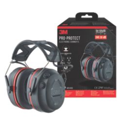 3M Pro-Protect 90545E Bluetooth Ear Defenders 30dB SNR