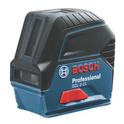 Bosch GCL 2-15 Red Self-Levelling Combi Laser with Ceiling Clamp