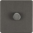 Knightsbridge  1-Gang 2-Way LED Intelligent Dimmer Switch  Smoked Bronze