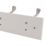Essentials 6-Hook Rail White 685mm x 105mm