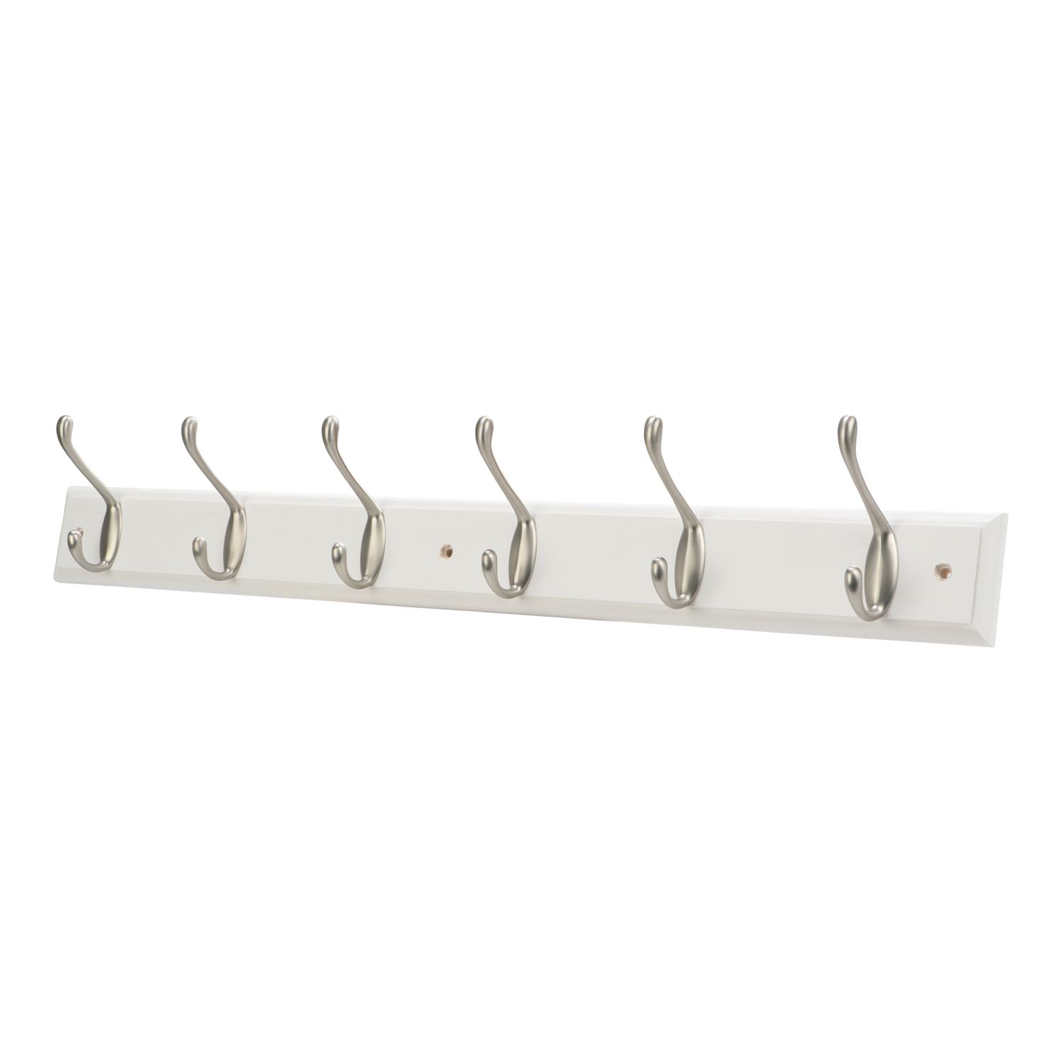Essentials 6-Hook Rail White 685mm x 105mm (441TE)