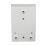 Crabtree Starbreaker 4-Module 2-Way Populated  Garage Consumer Unit