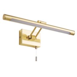 Spa Chai LED Mirror/Picture Light Satin Brass 8W 395lm