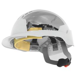 JSP EVOLite Vented Safety Helmet White