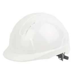 JSP EVOLite Vented Safety Helmet White