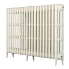 Arroll 760mm x 634mm 3101BTU White Cast Iron 4 Column Radiator