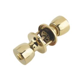 ERA  Lever Type A Door Handle Set Polished Brass 67mm