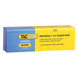 Tacwise Galvanised Angled Nails 18ga x 40mm 5000 Pack