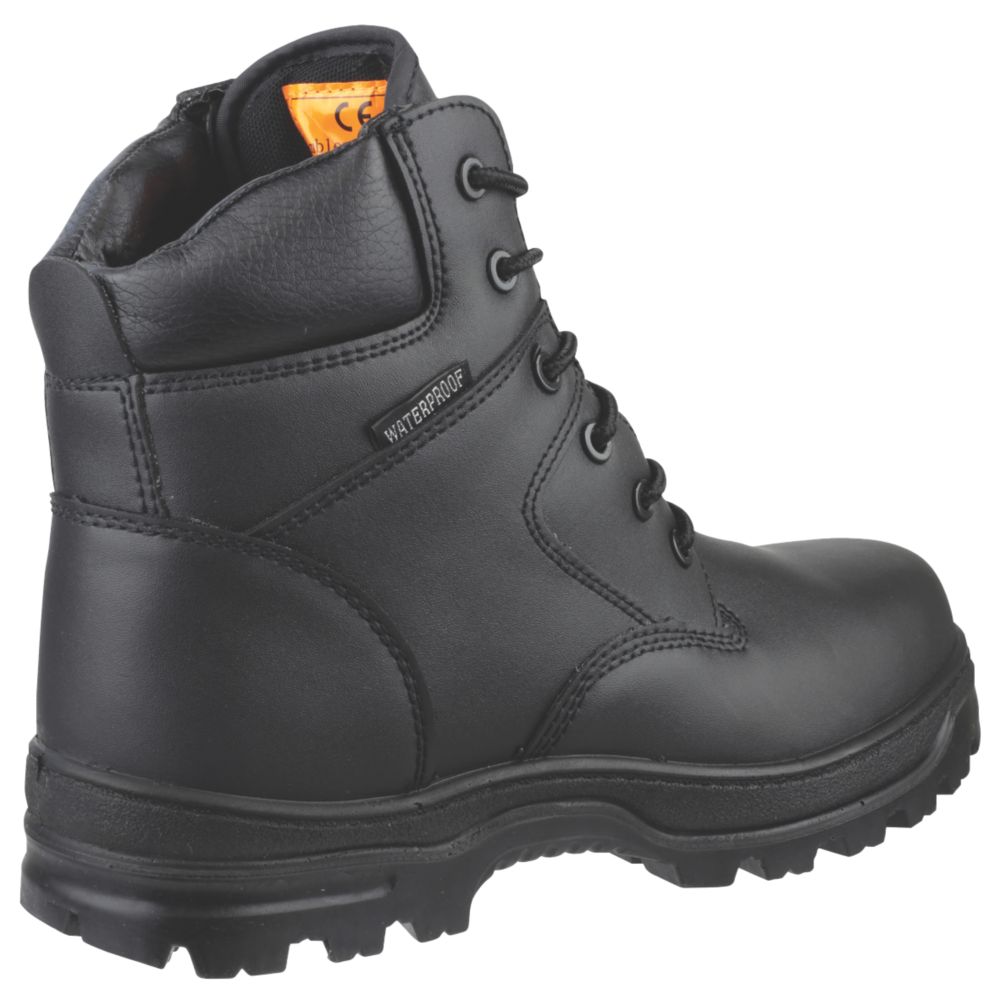 Stanley FatMax Ontario Safety Boots Black Size 9 - Screwfix