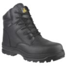 Amblers FS006C Size 9  Black Waterproof  Safety Boots