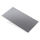 Essentials Smooth Protective Door Plate Aluminium 250mm x 500mm x 0.5mm