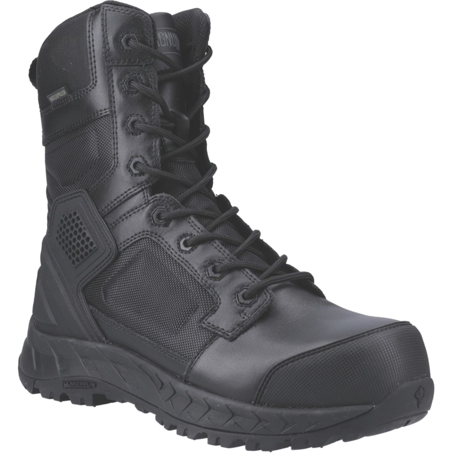 Magnum Spider Exo 8.0 Size 12 Black Waterproof Safety Boots (442CW)