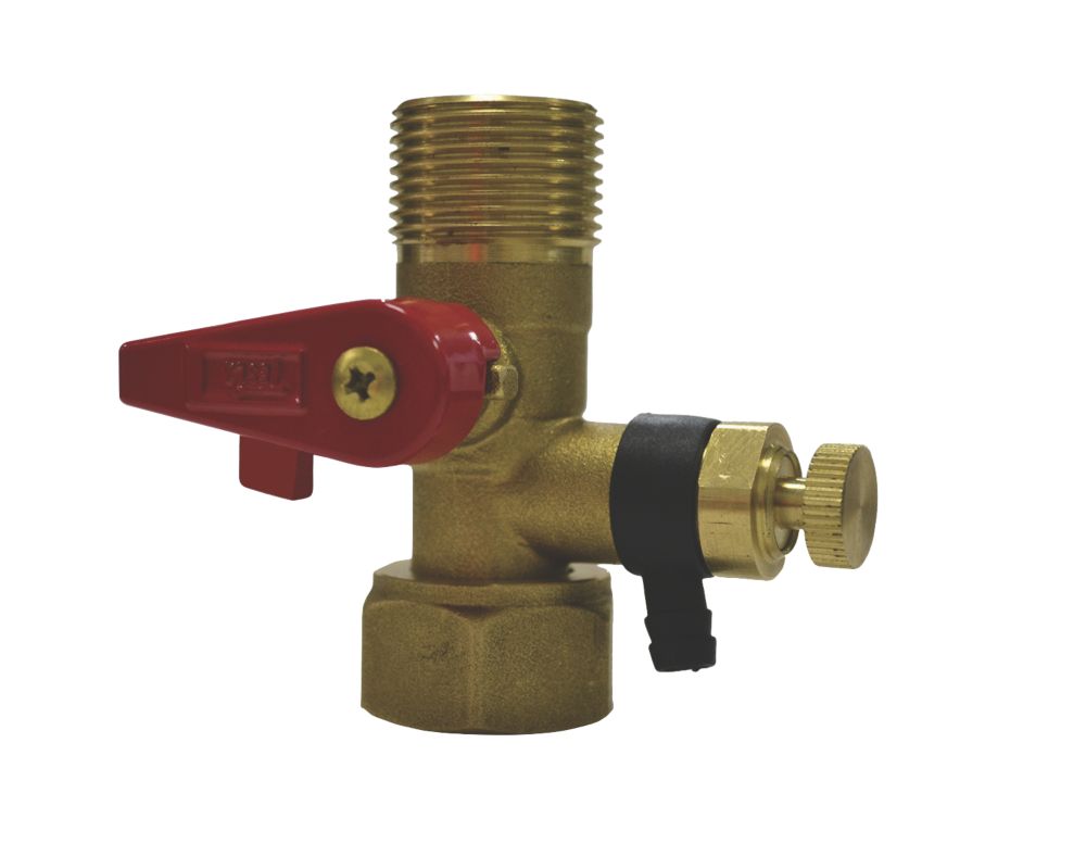 Tesla Expansion Vessel Service Valve 3/4" x 3/4"