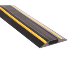 COBA CablePro GP2 Medium Duty Cable Cover 9m Black/Yellow