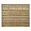 Forest Kyoto  Slatted Top Garden Fence Panel Natural Timber 6' x 5' Pack of 5