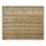 Forest Kyoto  Slatted Top Fence Panels Natural Timber 6' x 5' Pack of 5