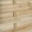 Forest Kyoto  Slatted Top Fence Panels Natural Timber 6' x 5' Pack of 5