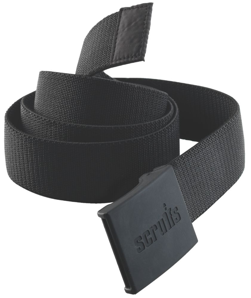 Scruffs Stretch Work Belt Black 82" Screwfix