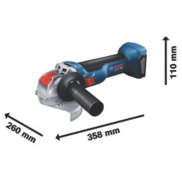 Bosch GWX18 V-10 18V Li-Ion Coolpack 5" Brushless Cordless Angle Grinder - Bare