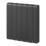 Reina Aron 1500W Electric Ceramic Core Electric WiFi Radiator 570mm x 540mm Black 5118BTU