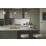 Wilsonart Omega Classic Paros Postformed Matt White Marble Effect Laminate Breakfast Bar 4100mm x 900mm x 38mm