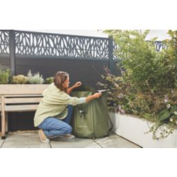 Verve  Portable PVC Water Butt Green 200Ltr