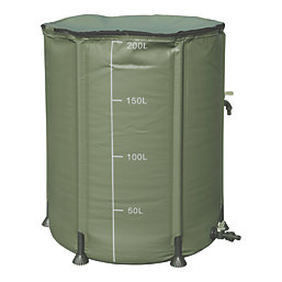 Verve  Portable PVC Water Butt Green 200Ltr