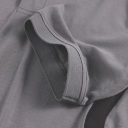 Scruffs Trade Tech Moisture Wicking Work Polo Graphite 2X Large 46" Chest