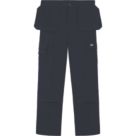 Dickies Everyday Work Trousers with Holster Pockets Navy 34" W 30" L