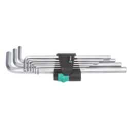 Wera 950/9 Hex-Plus 2 Metric L-Key Set 9 Pcs