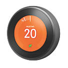 Google Nest 3rd Gen Wireless Heating & Hot Water Smart Thermostat Black