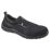 Delta Plus Miami Size 4  Black Slip-On  Steel Toe Cap Safety Trainers