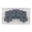 Hager Sollysta WMSS82 13A 2-Gang 2P+E Switched Socket White