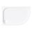 Essentials Rome Offset Quadrant Shower Tray Right-Handed Gloss 1200mm x 800mm x 45mm