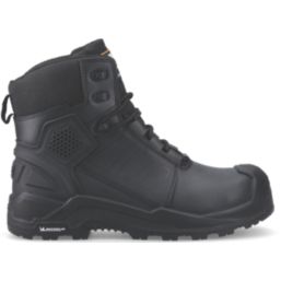 Magnum Storm Force 6" Size 7  Black Waterproof  Safety Boots
