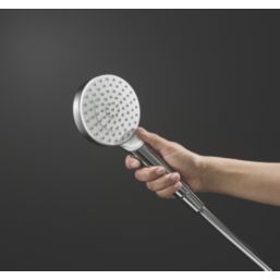 Hansgrohe Crometta EcoSmart Shower Kit Chrome/White