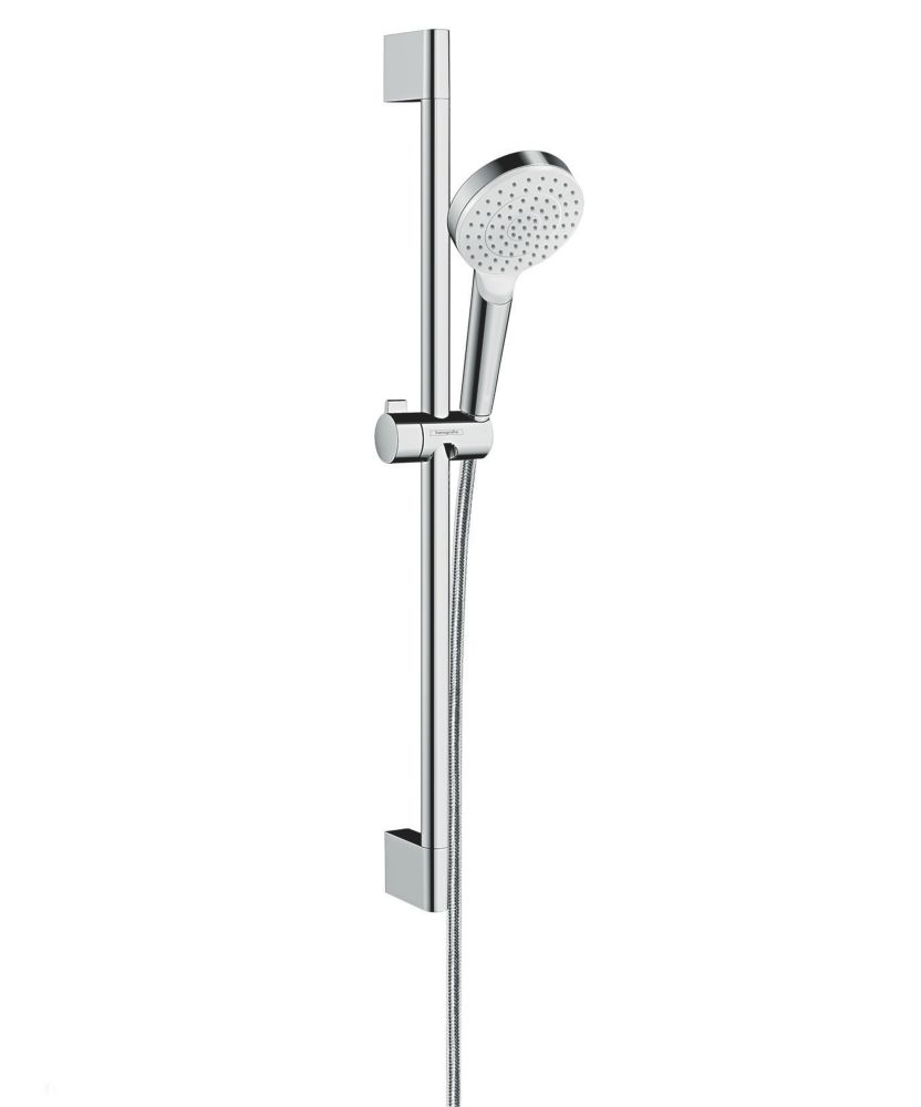 Hansgrohe Crometta EcoSmart Shower Kit Chrome / White