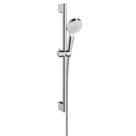 Hansgrohe Crometta EcoSmart Shower Kit Chrome/White