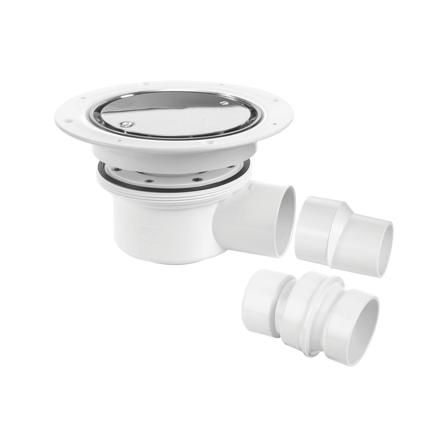 McAlpine TSG52SS Trapped Shower Gully 50mm Water Seal (443HR)