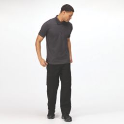 Regatta Pro Action Work Trousers Black 36" W 33" L