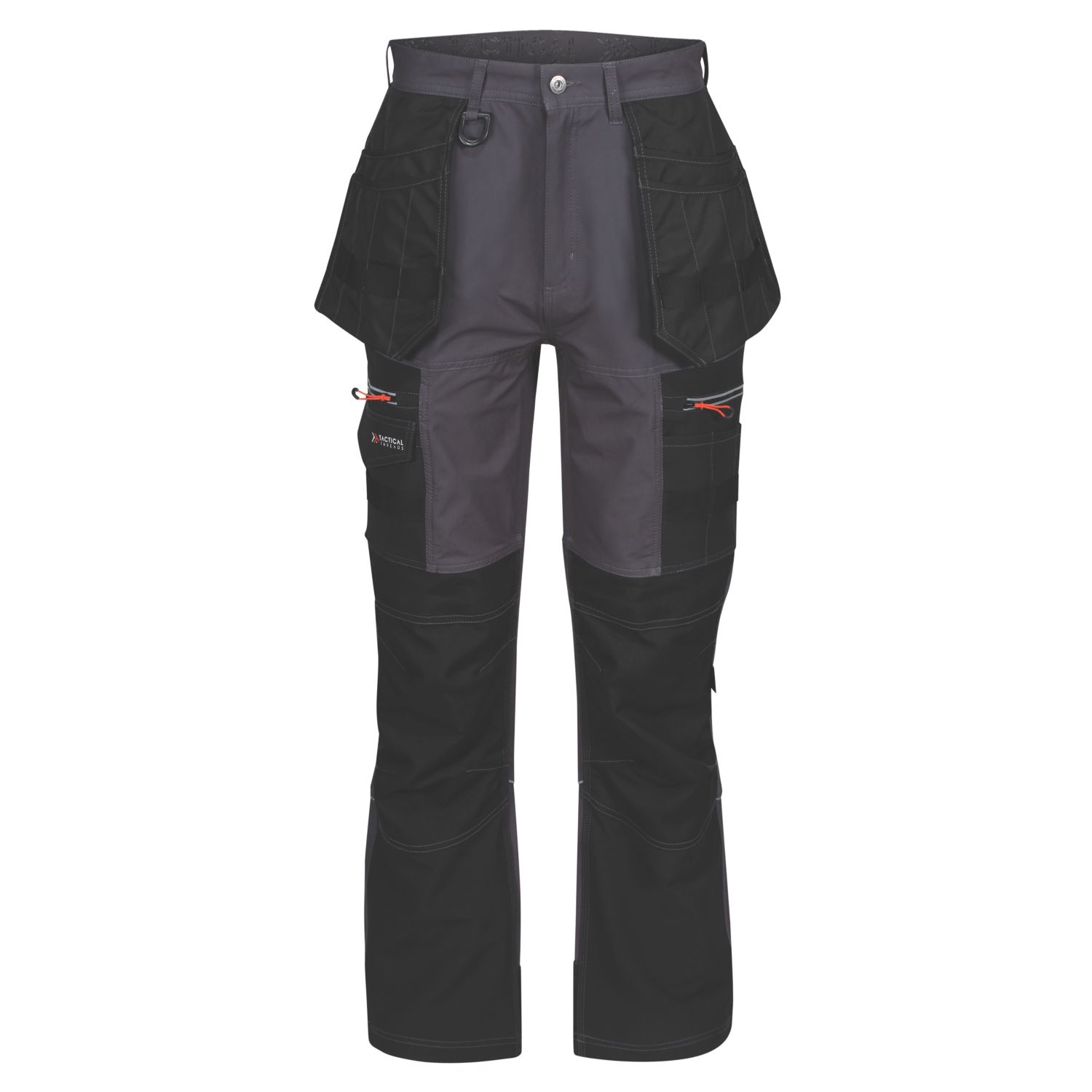 Regatta Infiltrate Stretch Trousers Iron/Black 32" W 29" L (443JH)