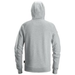 Snickers 2894 Logo Hoodie  Grey Melange 2X Large 52" Chest