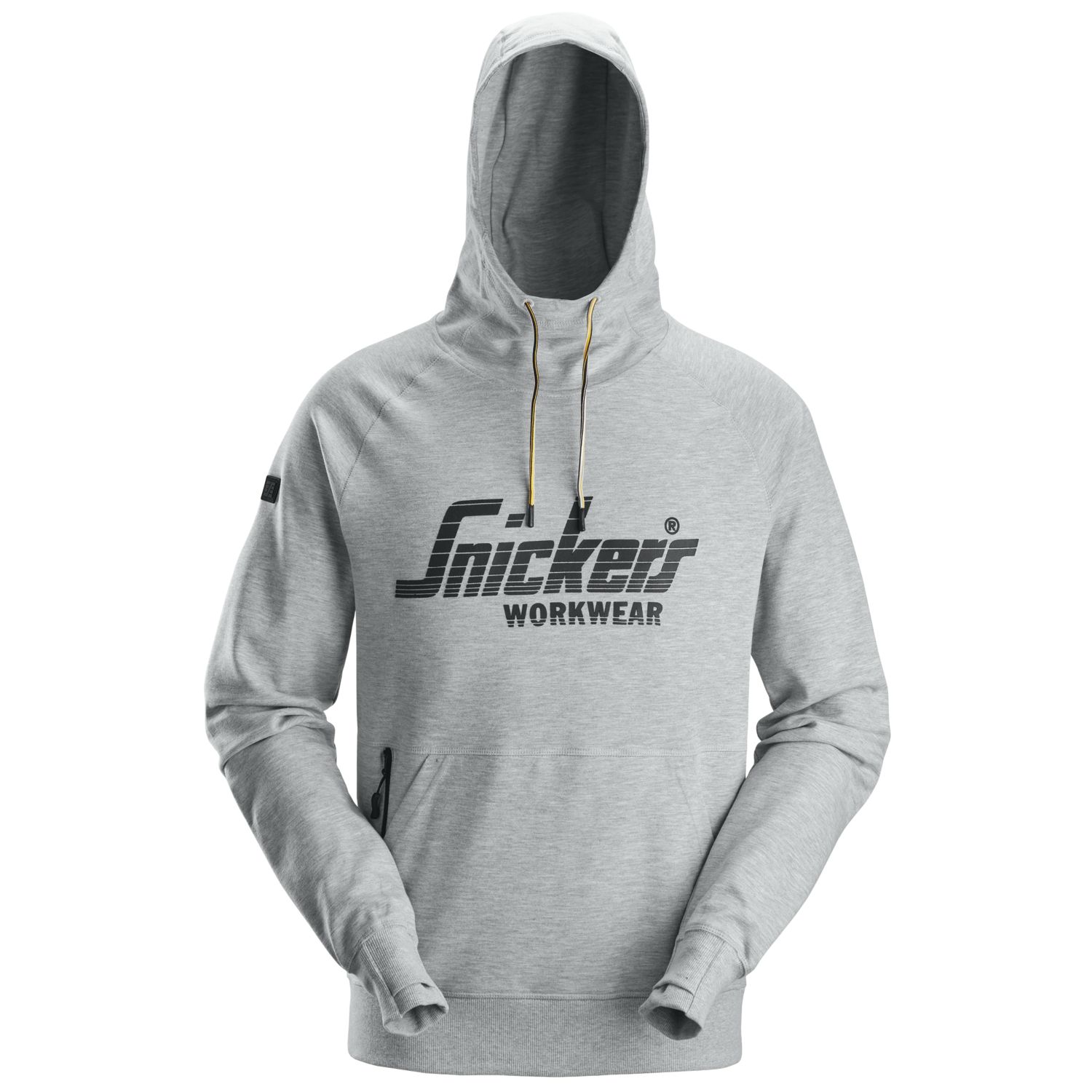 Snickers 2894 Logo Hoodie Grey Melange 2X Large 52" Chest (443KC)