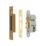 ERA  Polished Brass Euro Sashlock 65mm Case - 44mm Backset