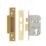 ERA  Polished Brass Euro Sashlock 65mm Case - 44mm Backset