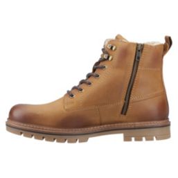Cotswold Clanfield Size 10  Tan Waterproof Lace & Zip Non Safety Work Boots