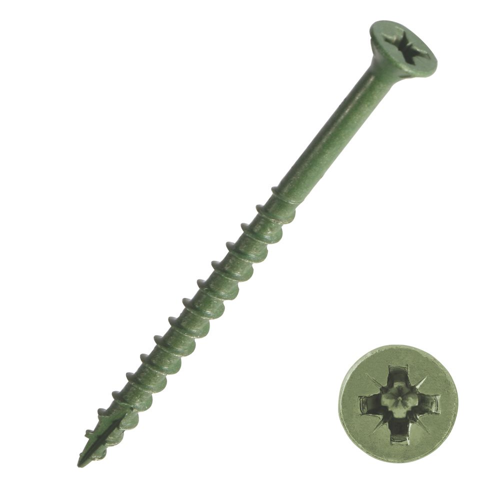 Timba PZ Double-Countersunk Decking Screws 4.5mm x 65mm 1000 Pack ...