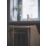 Terma Plain 2-Column Cast Iron Towel Rail 900m x 490mm Black / Brass 1217BTU